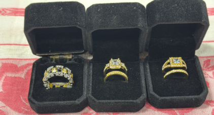(3) Women&rsquo;s Rings