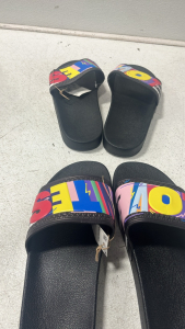 (2) Pride Adidas Sandals Size 13