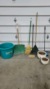 Outside Yard Tool and Indoor Brooms and More