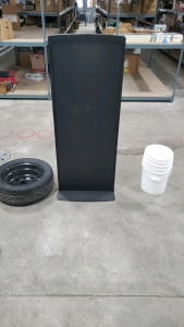 5Ft Displays Holder Sign (2) 5 Gallon Buckets And A Spare Tire 215/55R16
