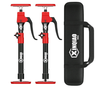 (2) XINQIAO - Third Hand Supports / Cabinet Jacks, Heavy Duty Third Hand Tools W/ Carry Bag. Adjustable Support Pole From 18.5" To 29.5"