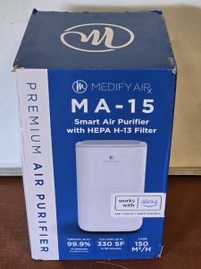 *New* Medify Air MA-15 Smart Air Purifier w/ HEPA H-13 Filter | +$100 Value!