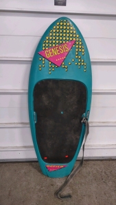 A 54"x 21&frac12;"x 3&frac12;" Genesis Wake Board/Knee Board