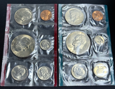 (2) 1978 Philadelphia & Denver Mints Proof Coin Sets