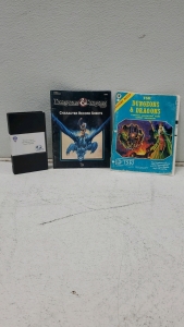 (2) Dungeons and Dragons Books And Return To Glory 2000 Oakland Raiders Season Highlights VHS