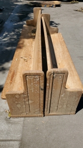 (2)Wooden Brench