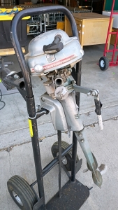 Vintage Montgomery Ward Sea King 3 Boat Engine
