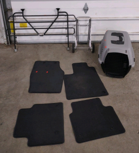 (1) 27"x 19"x 17" Pet Carrier, (1) Oxygen Tank Carrier, 2025 Jeep Grand Cherokee Limited Floor Covers, & More!