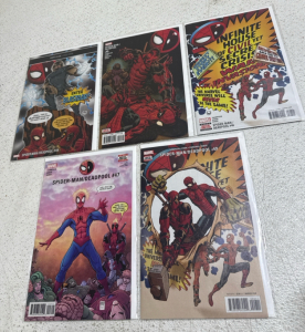 (5) Spider-Man vs Deadpool:2019 - 4th year Issues 44-49- Missing Issue #50
