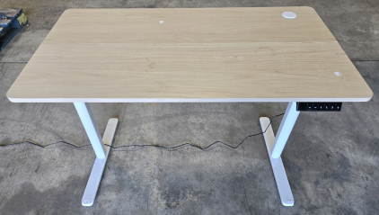 LocTek Ergonomic Electric Standing/Sitting Desk - 28&frac34;"-46&frac12;"H x 42⅜"W x 23⅝"D