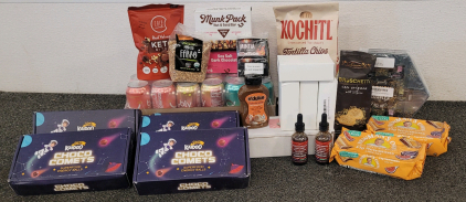 Snacks! Including Bubly, Dietary Liquid Drops, Honey Samples, And More