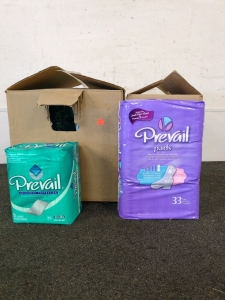 Prevail Pads Regular length extra absorbent large prevail pad