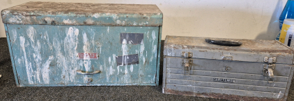 Tool Box Full Of Miscellaneous Tools, Tool Box Full Of Wrenchs