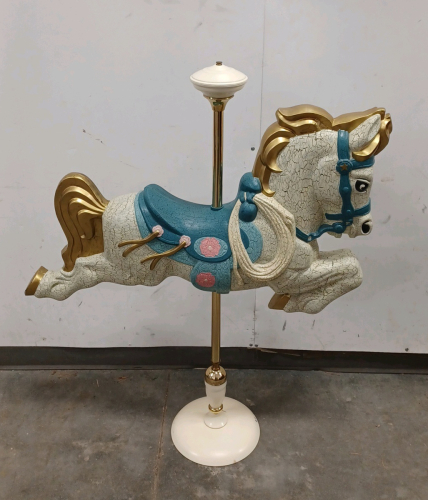 43" H Carousel Horse Decor