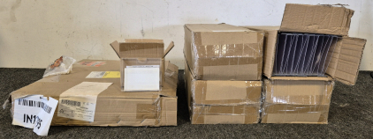 4 Boxes Magnetic Divider(4.5"&times;21.5"), 1 Box Acrylic SignHolder Angled (4&times;4.5)(15Pc)