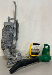 Kirby Ultimate G Series Diamond Edition Vacuum Cleaner, Weed Eater Ground Sweeper Leaf Blower & Construction Floodlight