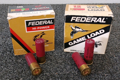 (2) Boxes 12ga Shotgun Shells