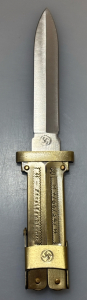 Scissor Action Paratrooper Knife With WWII German Markings
