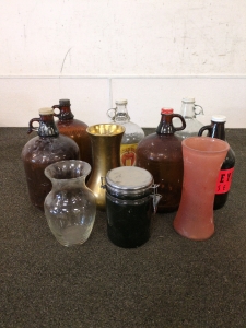 1 gallon Glass Jars and vases