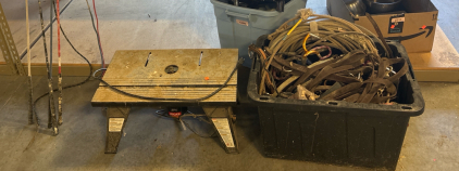 Horse Straps and Whips, Router Table