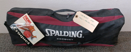 New Spalding Croquet Set