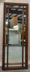 Modern Wood Framed Mirror / 18.5&rdquo; W x 47&rdquo; H