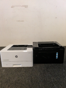 HP Laser Jet Pro M402n and HP Laser Jet P1606dn