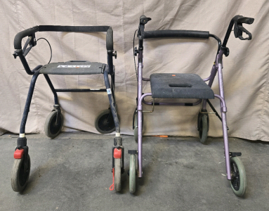 (2) Rollator Walkers