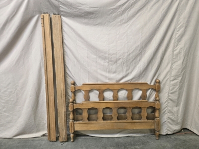 Antique Wood Bed Frame