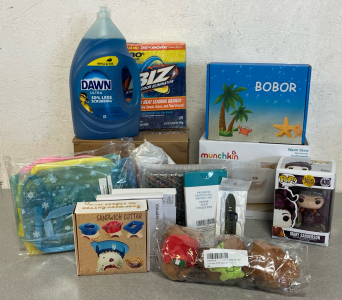 Kids Water Gel Toy Making Kit, Trampoline Sprinkler Hose / Line, Warm Glow Wipe Warmer, Kids Hangers, Kids Toothbrush Bristle Replacements, Funko Pop Hocus Pocus Mary Sanderson Figure, Biz Detergent, Dawn Dish Soap & More