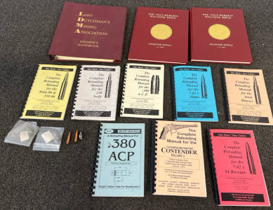 Straight Shootin Manuals Including The Colt-Burgess Magazine Rifle Collector Edition 1 of 1000, Manuals for 8mm/06 & 338/06 And More!!!
