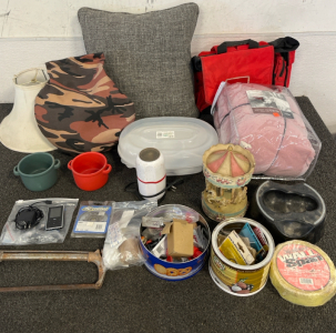 A Lamp Shade, A Throw Pillow, Softest Microplush King 108&rdquo;x90&rdquo; Blanket, A Coffee Grinder, And So Much More!!!