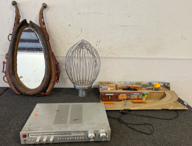Horse Harness Mirror, Industrial Mixing Whisk, Hotwheels Train Track, Realistic System Eleven Receiver Am/FM Radio