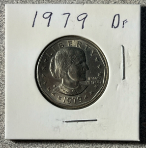 1948 Penny Horse Shoe Luck, 1955 D Penny, 1957 Penny, 1919 D Filled Susan B, 1943, 1945 Quarters, 1965-1968 D Kennedy Half Dollars