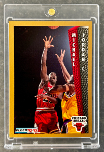 Fleer '92-93 Michael Jordan Card
