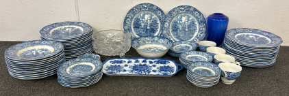 Liberty Blue Antique Set