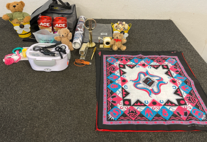 Electric Lunchbox, Baby Fruit Feeder, Nuby NanaNubs Banana Massaging Toothbrush, Bandannas, United States Map With Stickers, And Much More!!