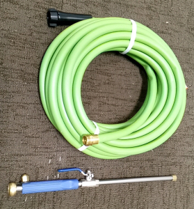 Garden Hose and Sprayer