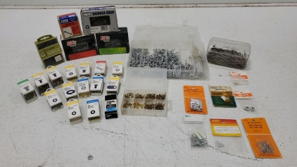 Assorted Nails, Screws and More