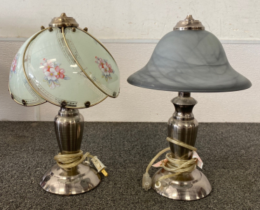 (2) Small Touch Lamps