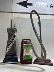 (2) Oreck XL & Kenmore Vacuums