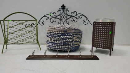 Magazine Holder, Foot Stool And More