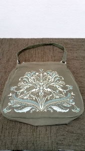 Indigo Palms Designer Handbag