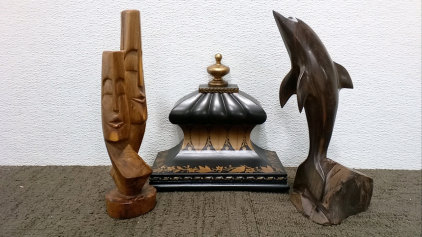 Wooden Sculptures and Display