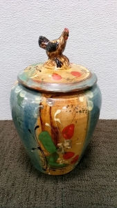 French Ceramic Vase (12.75")