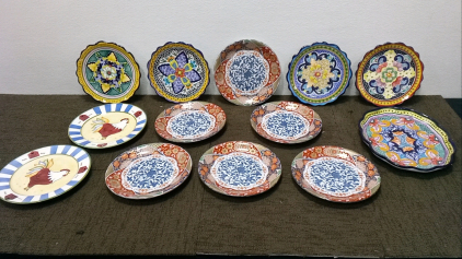 (12) Plates and Platter