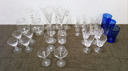 Crystal Glassware Set