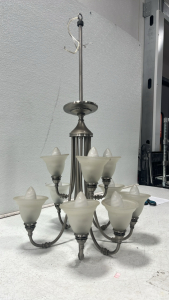 Brushed Nickel Chandelier