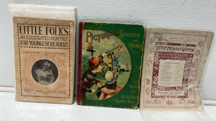 Antique Books From 1895, 1908