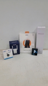 (1)MoFT Float Folio Case, (1)Macard Wi-Fi Range Extender, (1)Wireless Display Dongle,(1) Heated Desk Pad,